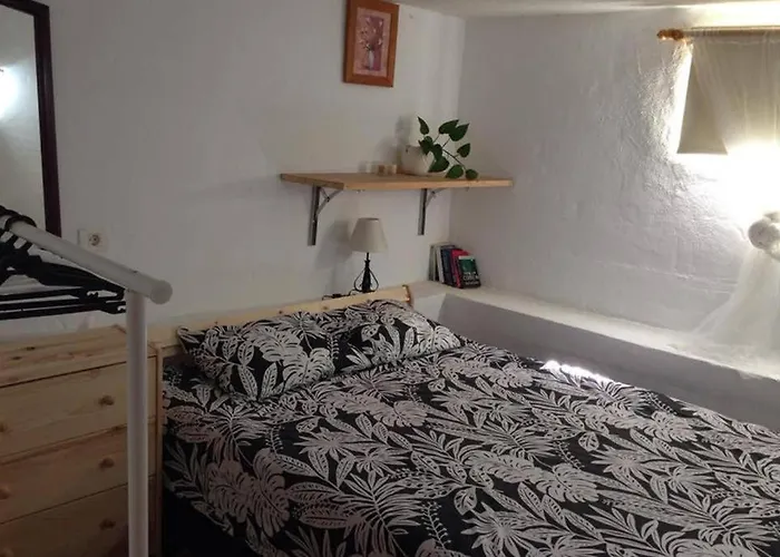 Half Wooden Rural Apartment Fasnia